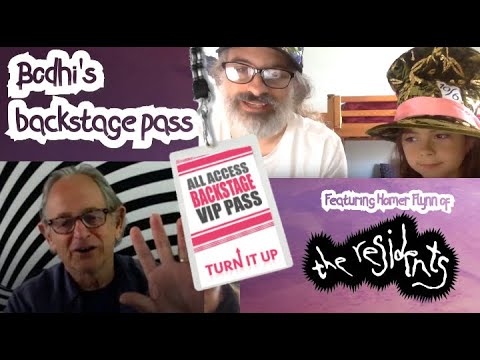 Bodhi's Backstage Pass - Homer Flynn of The Residents -7-13-2020
