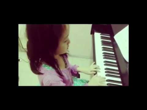 น้ำ ฝึกเล่นเพลง Popcorn