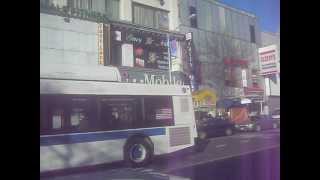 preview picture of video 'New York City Transit Bus: 295 New Flyer C40LF CNG on Bx35'