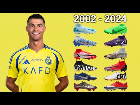CRISTIANO RONALDO - New Soccer Cleats & All Football Boots 2002-2024
