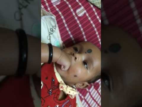 Srimayi Mudupu 4 Month old talks her own language