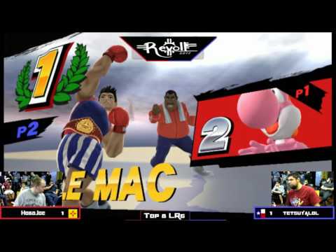 SSB4 Singles Top 8 Revolt 2017 @ GGG LR6 Hobo Joe (Yoshi) Vs. Tetsuyalol (Mac)