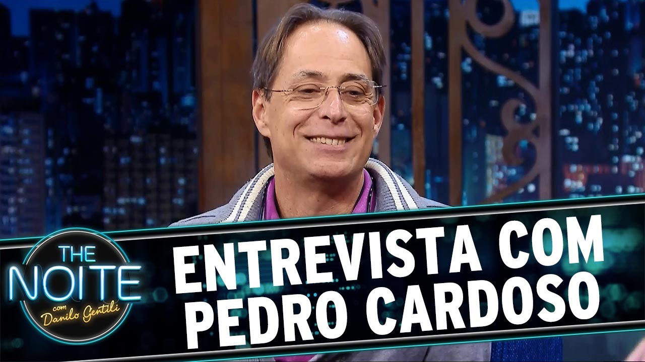 The Noite (16/06/16) - Entrevista com Pedro Cardoso