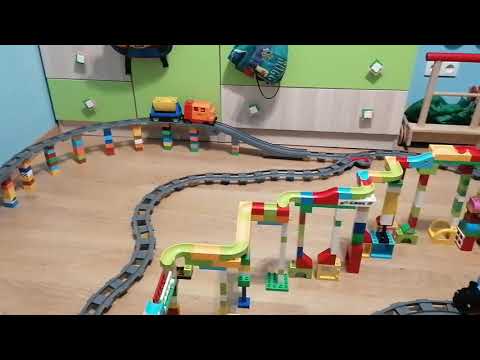 Lego Duplo Pociąg, Lego Duplo Train, mega set