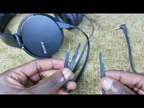 How to repair Headphones Wires