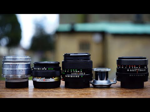 My Five BEST VALUE 50mm Vintage Lenses - UPDATED!