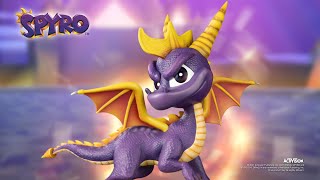 Spyro The Dragon PVC Painted Statue: Spyro 2 Classic Ripto's Rage [Standard Edition] video 1