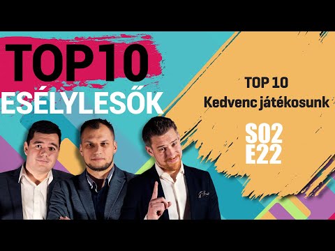 TOP 10 kedvenc játékosunk | Esélylesők TOP 10 | S02E22 | Unibet