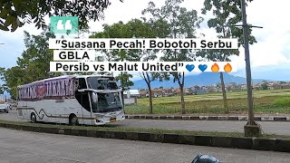 Download lagu Kedatangan Bobotoh saat Persib vs Malut United di Stadion GBLA Bandung mp3