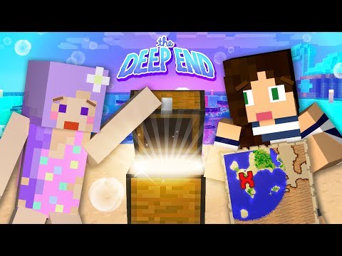 FINDING RARE TREASURE in Minecraft Deep End w/ Stacyplays