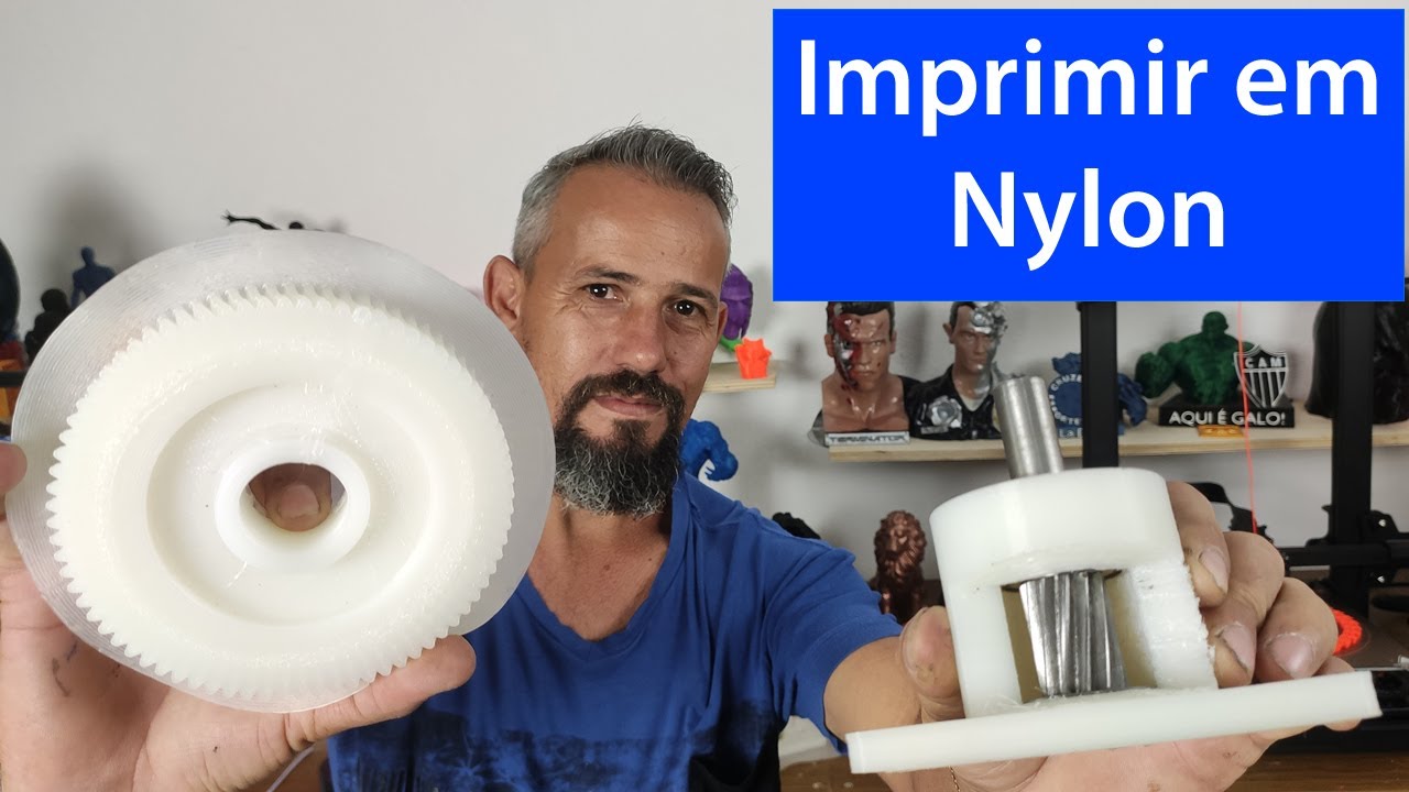 como imprimir em nylon com impressora 3d simples