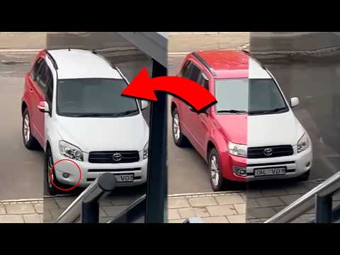 هذي السيارة محتارة أكثر منك