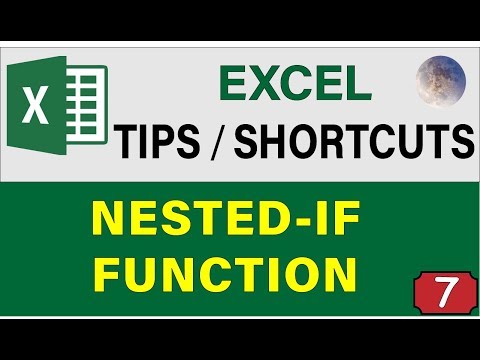 Nested IF Formula & Function In Excel, Excel Tips and Tricks 2020 👉 (Nested If In Excel) Video
