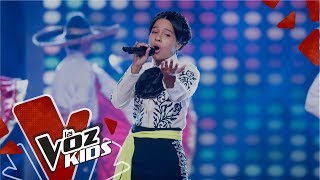 Vanessa canta La Charreada – Noche de eliminación Equipo Cepeda | La Voz Kids Colombia 2019
