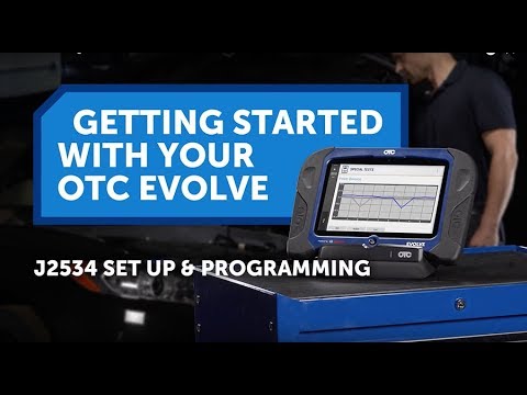 OTC EVOLVE Getting Started - J2534 Set Up & Programming
