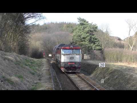 ČD 749 107 Os 9064 Čerčany - Praha hl.n. 14.4.2013