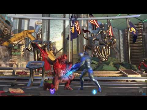 Injustice 2 1st Beta gameplay pt10 - Lagged Out Garbage, Then Final Matches