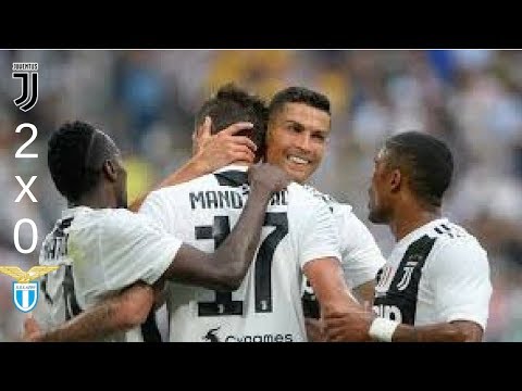 Juventus 2 X 0 Lazio melhores momentos 25 08 18