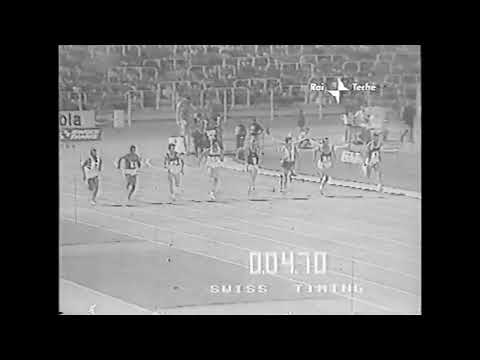 1975 Pietro Mennea Finale Coppa Europa Nizza 100