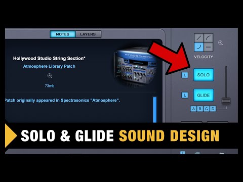 Omnisphere Tutorial  - Solo & Glide Modes