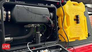 🔴LIVE - Ultimate Diesel Heater In A Box Build