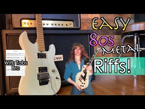 Wickedly Easy 80's Riffs Everyone Should Learn!