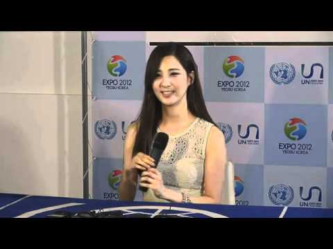 [120620] Seohyun (SNSD) @ EXPO 2012 YEOSU KOREA PRESS CONFERENCE