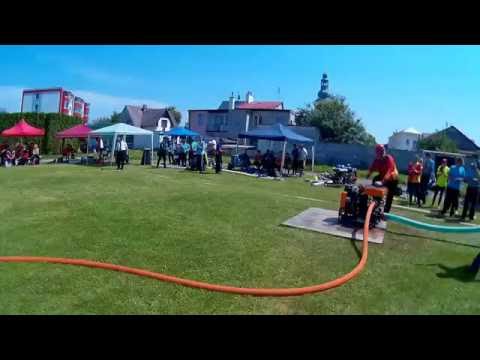 Hasiči Loštice požární útok 23.7.2016 kolo 2.