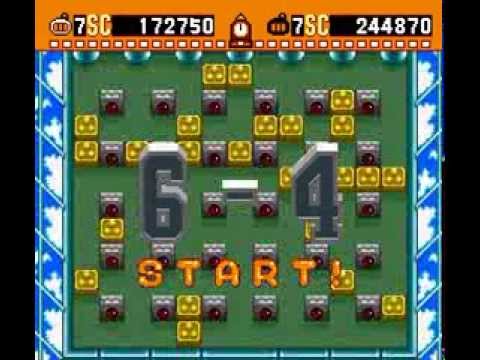 SNES Longplay [361] Super Bomberman (2 Player)