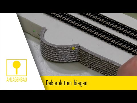 FALLER Werkstatt #08 – Dekorplatten / Decorflex – Biegen [3/7]