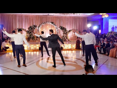 Groomsmen AMAZING SANGEET DANCE! | Wedding | Easy Groomsmen Dance | Indian Wedding | Bollywood