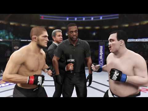 Khabib vs. Paul Bearer (EA Sports UFC 2) - Champion Fight ☝️🦅