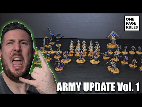 One Page Rules: Mummified Undead Army Update, Vol. 1