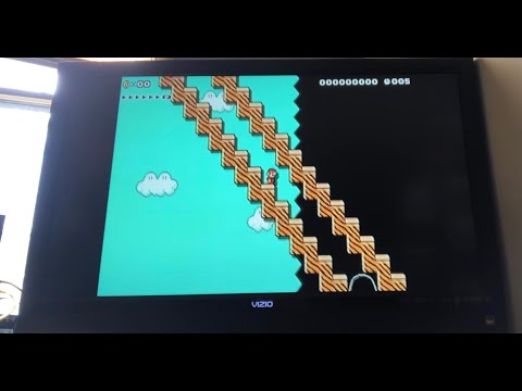 Super Mario Maker - 10 second down fast