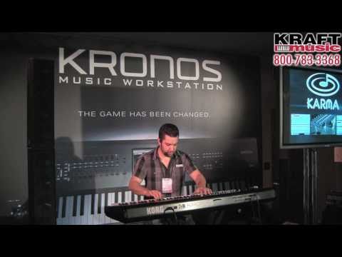 Kraft Music - Korg Kronos Demo with Rich Formidoni at NAMM 2011 HIGH QUALITY!