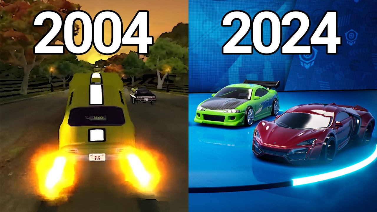 Evolution of Fast and Furious Games (2004-2024)