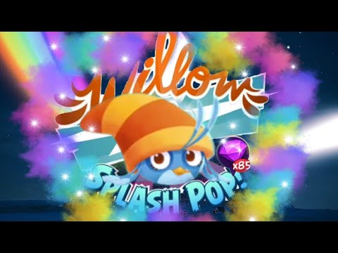 Angry Birds Pop - Daily Guest Star Willow - 1 Level played for 85 Gems (on third star)