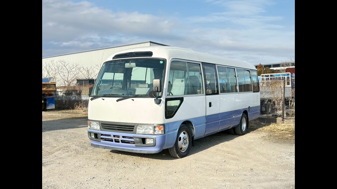 2002 Model, Toyota Coaster BUS, 1HD-FTE Engine, 29 Seats, Manual !!