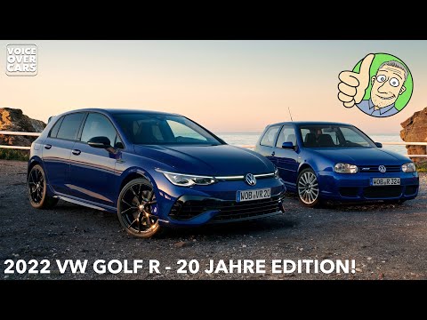 2022 VW Golf R 20 Years (20 Jahre) Sondermodell | Voice over Cars News