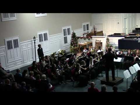 Christmas at the Symphony  (senior high band along with some from the middle school band)