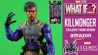 Marvel Legends KILLMONGER What If Guardians of the Multiverse Amazon Exclusive Figure Review