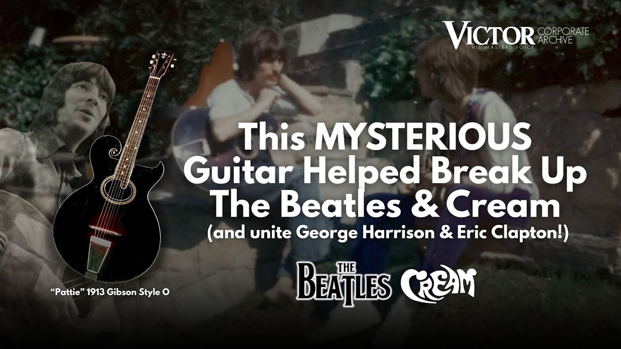Victor Vault: This Mysterious Guitar Helped Split The Beatles, Cream & United Clapton/Harrison! - YouTube