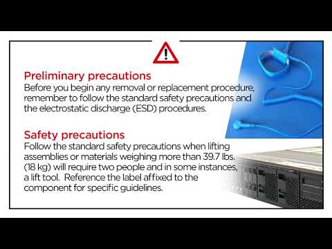 Lenovo x3650 M5 installing a PCIe assembly