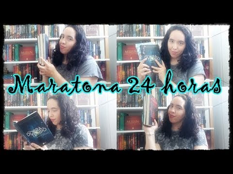 Vlog Maratona 12H + 12H (24 horas) | Um Livro e Só