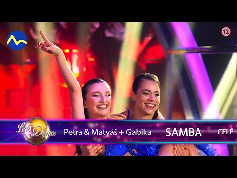 Petra Dubayová & Matyáš Adamec - Gabika Marcinková | 9. kolo samba (celé) | Let's Dance 2024