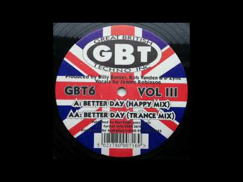 Billy Bunter, D'Zyne vs Rob Vanden - Better Day (Trance Mix)