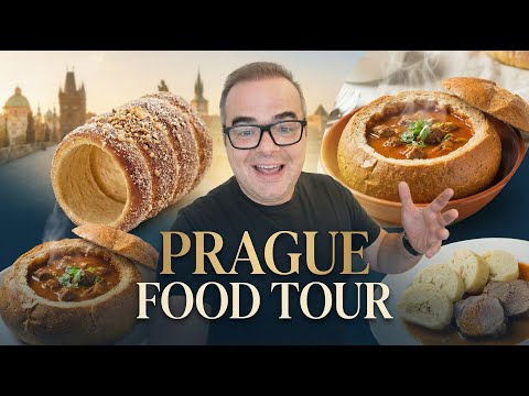Food tour through Prague 🇨🇿 | Try typical Czech food – from dumplings to trdelník!