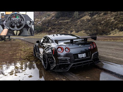 Nissan GTR R35 NISMO - Forza Horizon 5 | Logitech G923 Steering Wheel