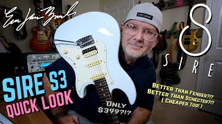 Video thumbnail for Sire S3 Quick Look by Eric Jason Brock