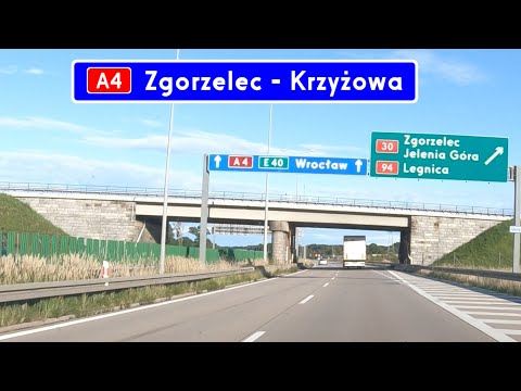 A4 granica D/PL (Görlitz/Zgorzelec) - Krzyżowa (A18) ●2025●